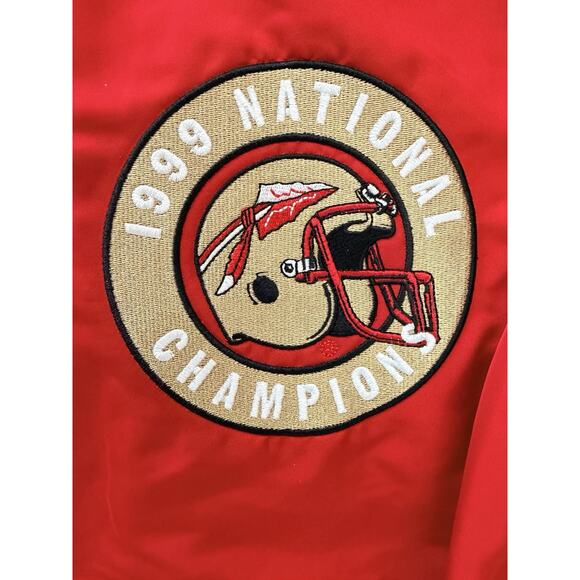 Florida State Seminoles Jacket FSU Bomber Jacket Football Jacket New Size Large - Picture 7 of 9